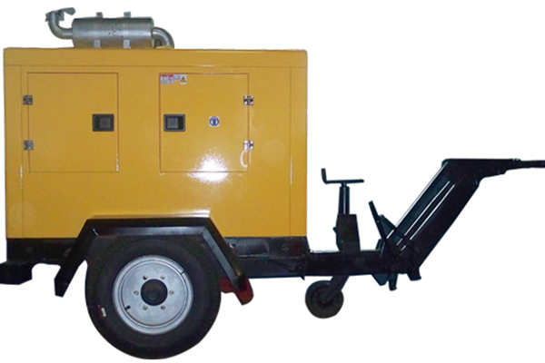 惯性制动发电机组拖车