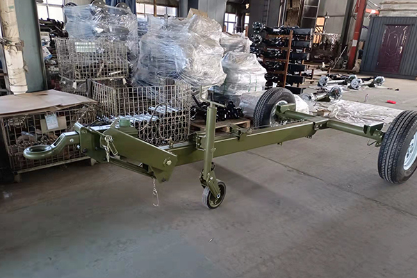 单轴液压惯性制动拖车